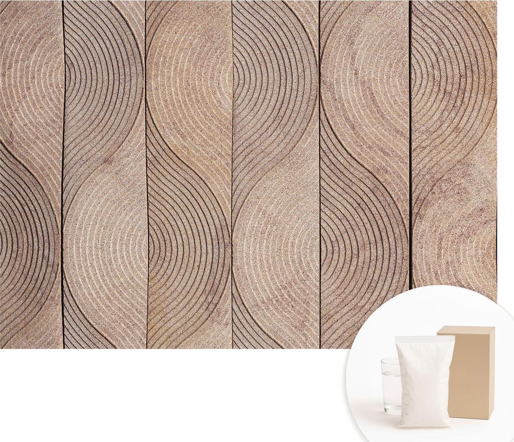 Fototapete - Wandbilder für Wohnzimmer - 312x219 cm - Dekorative Wandfolie - Modernes Design für Wanddekoration - Tapeten für Innenräume - Well...
