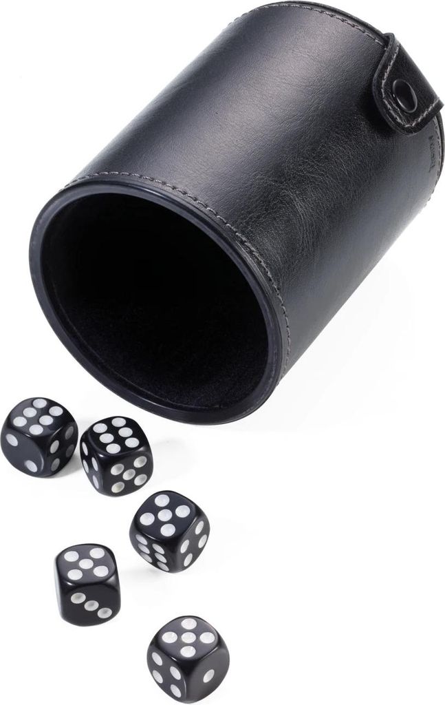 TROIKA GAM60/BK, Würfelbecher, Schwarz Produktbild 
