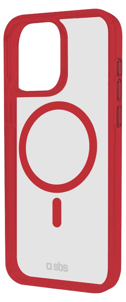 Case für iPhone 16 Pro mit farbigen Rändern, kompatibel mit MagSafe Aufladung