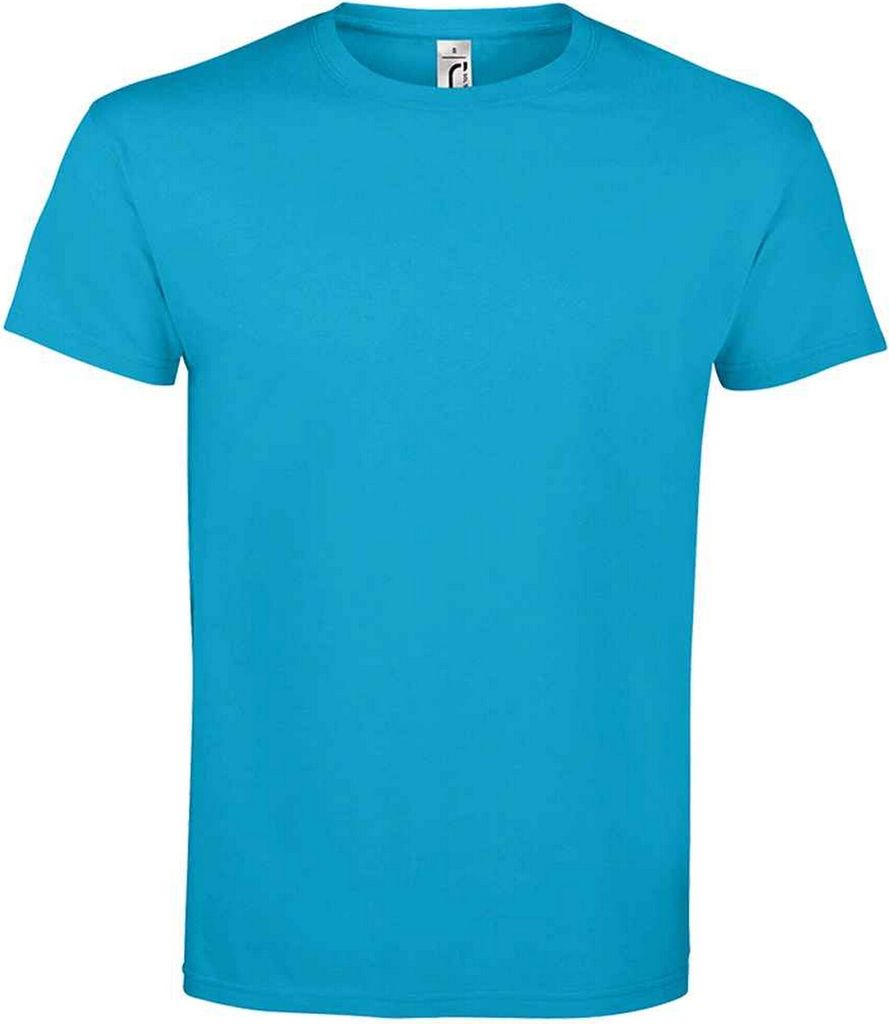 SOLS - "Imperial" T-Shirt für Herren PC5361 (5XL) (Aquablau)