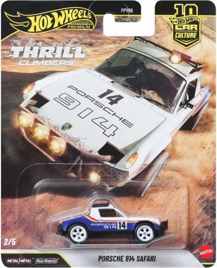 Hot Wheels Car Culture Premium Die-Cast-Spielzeug-Auto oder -Truck im Maßstab 1:64 (Stile können abweichen), Auto, 3 Jahr(e), Metall, Kunststoff,...