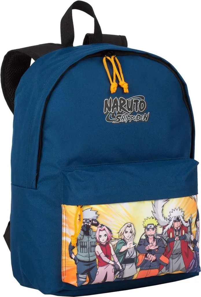 Sac à dos Naruto Manga 41cm - Grand cartable scolaire robuste et confort