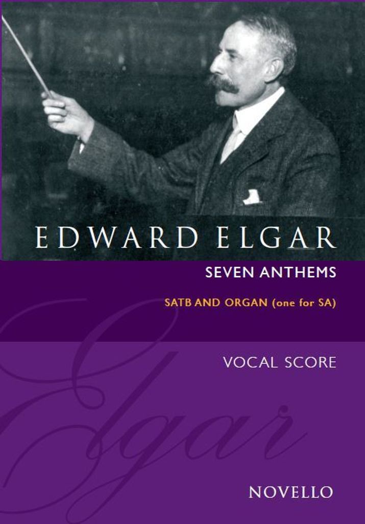 7 Anthems for mixed chorus and organ score