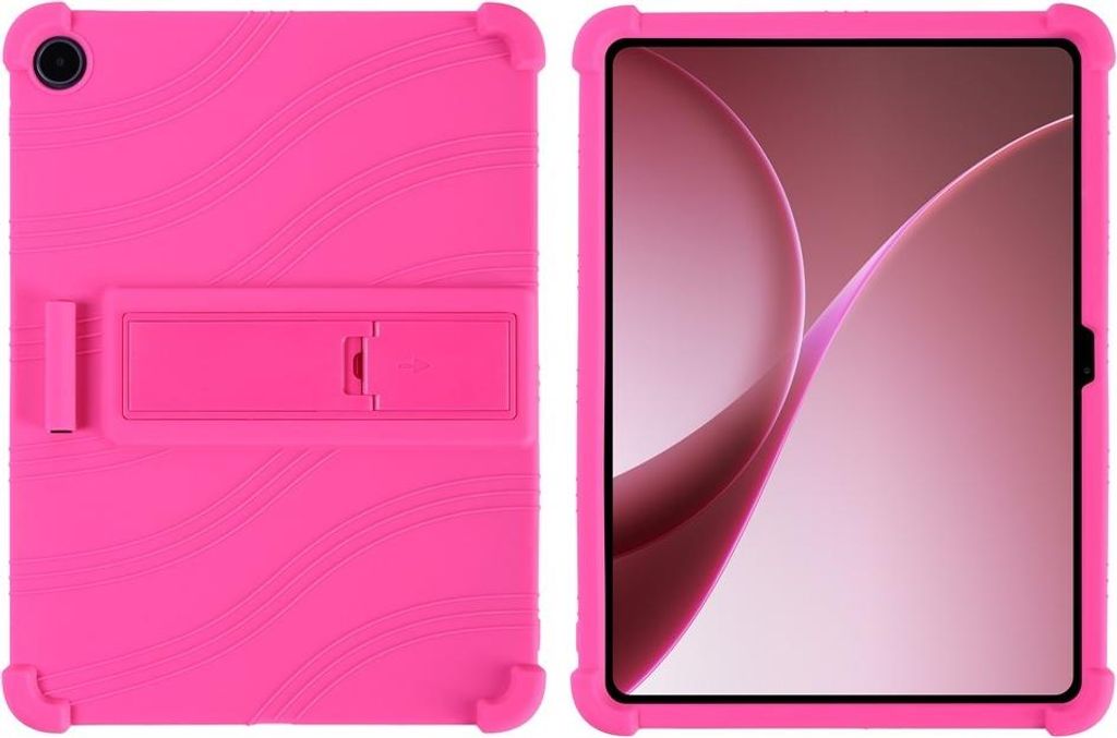 OnePlus Pad Go 2 Hülle - Coverup Silikon Back Cover mit Kickstand - Rosa