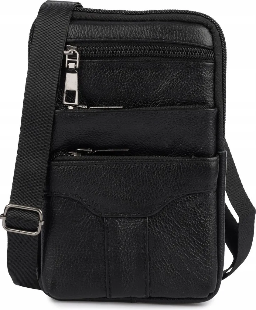 Sac homme pour voyage et travail cuir noir grande capacité portable