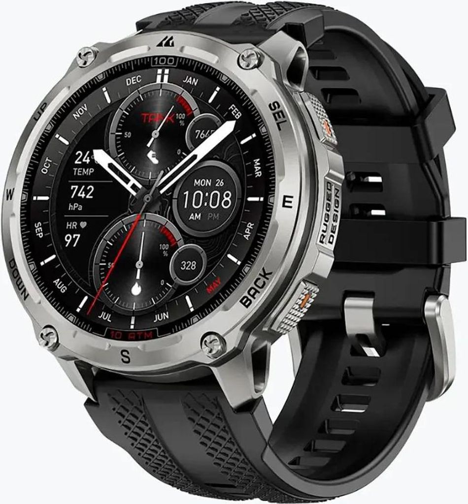 Montre connectée Kospet Tank T4 Argent  Argent Taille Image du produit 