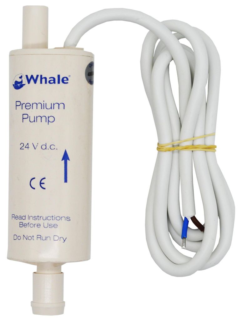 Tauchpumpe In-Line WHALE 24 V 11 l/min 1,6 A 16.921.43 Produktbild 
