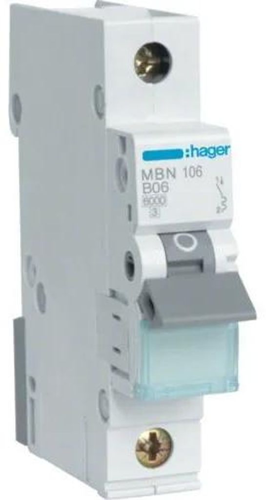 Hager MCN125E, 230 - 400 V Imagen del producto 