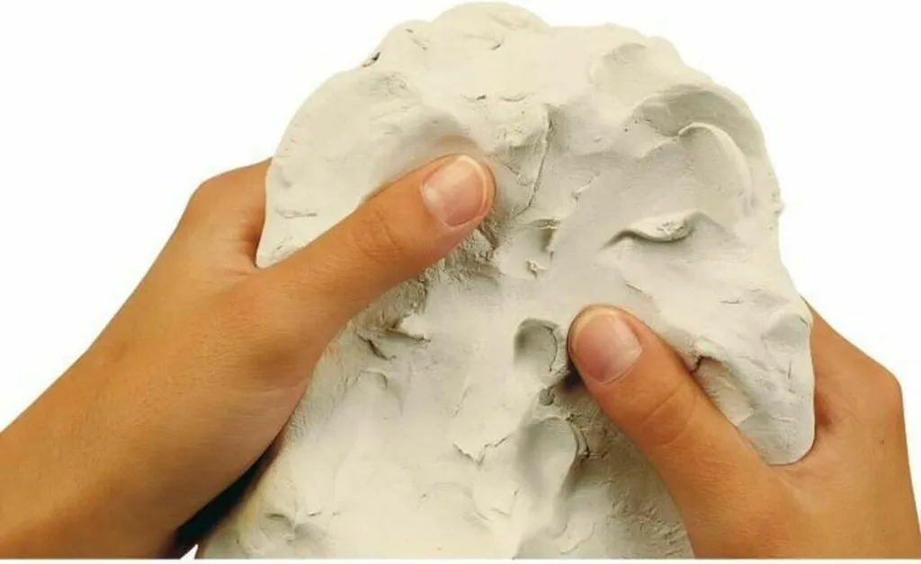 Pâte à modeler Argile 1 kg Clementoni pour Sculptures et Modelage