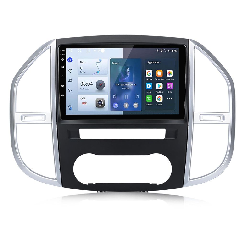 Einbau-Navigationsgeräte 1+32G Für Mercedes Benz Vito 3 W447 2014-2020 Autoradio GPS Navi BT WIFI Android12 DAB+ 4Kern