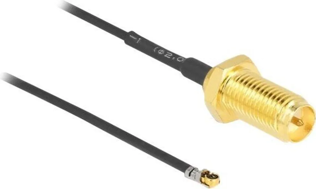 Delock 12657 Cavo Pigtail RP-SMA a MHF 4L LK 20cm 1.37mm RF