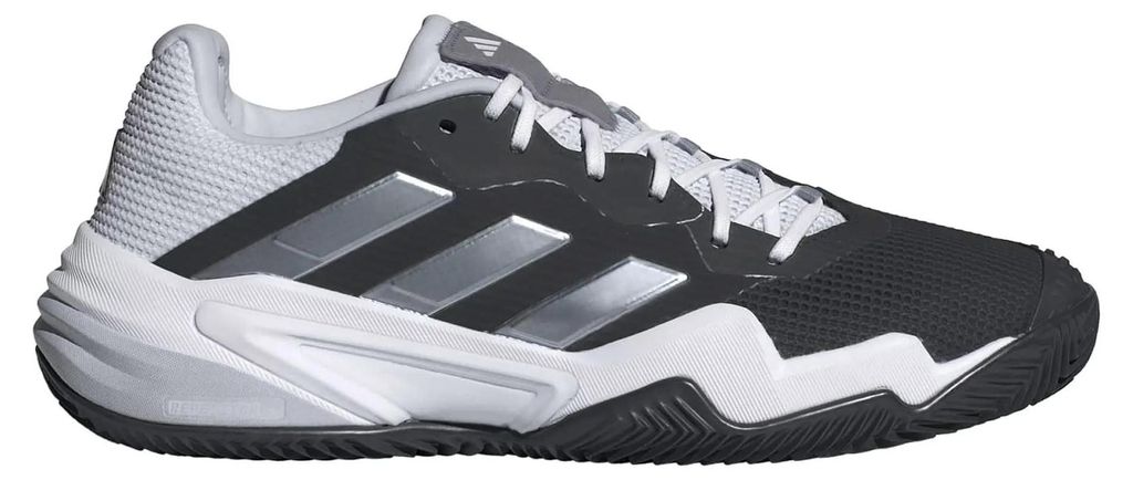 adidas Barricade 13 Clay Core Black Cloud White Grey Three Produktbild 