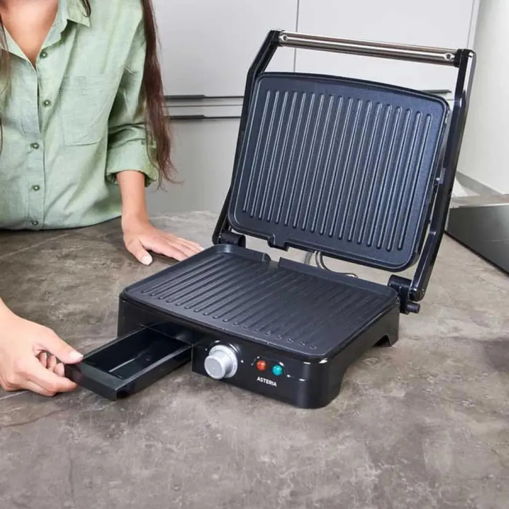 Grill électrique multifonction Taurus 2200W à ouverture 180° flexible - 7