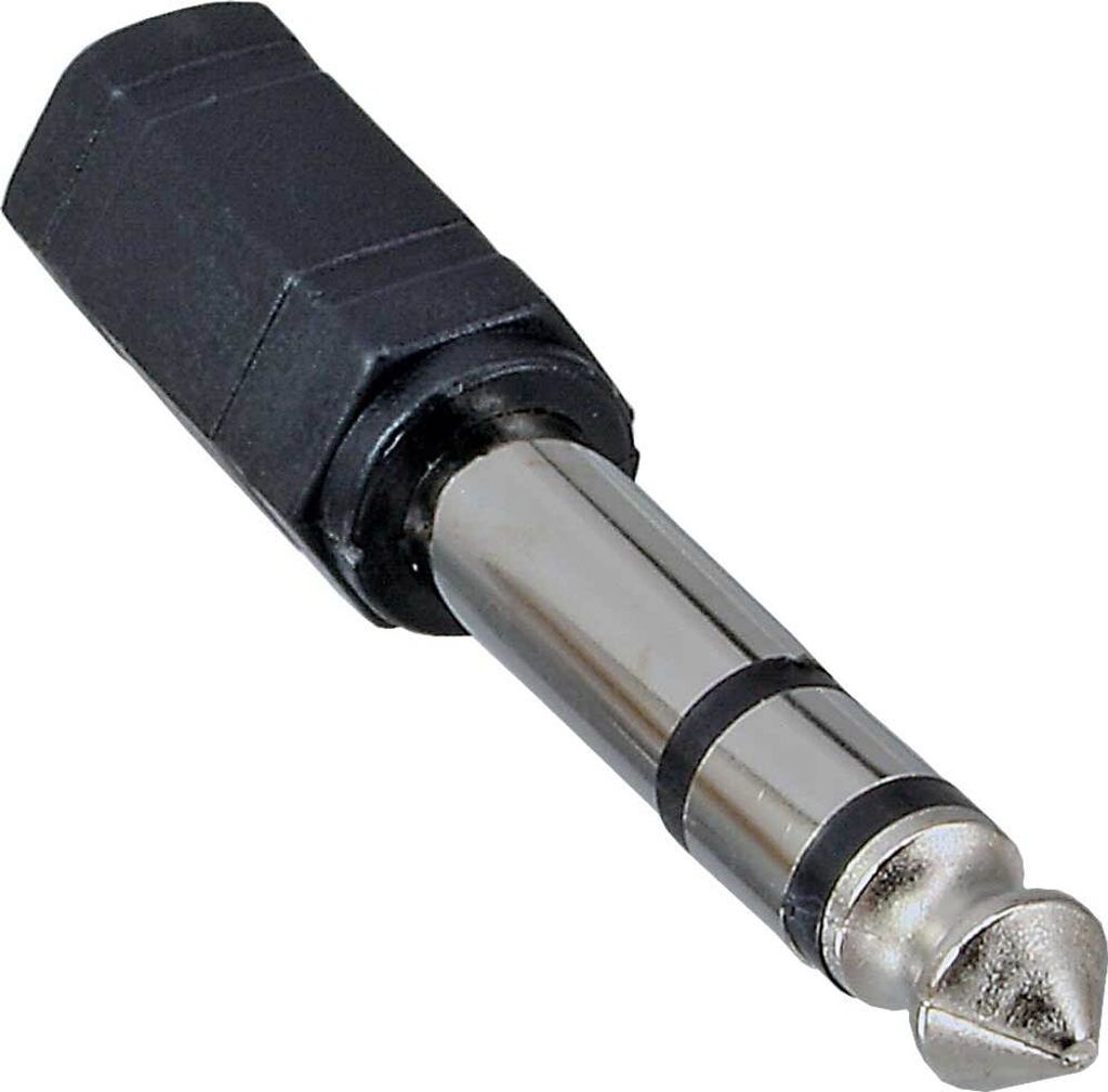 InLine® 99305 Adaptateur audio, prise jack 6,3mm sur prise Image du produit 