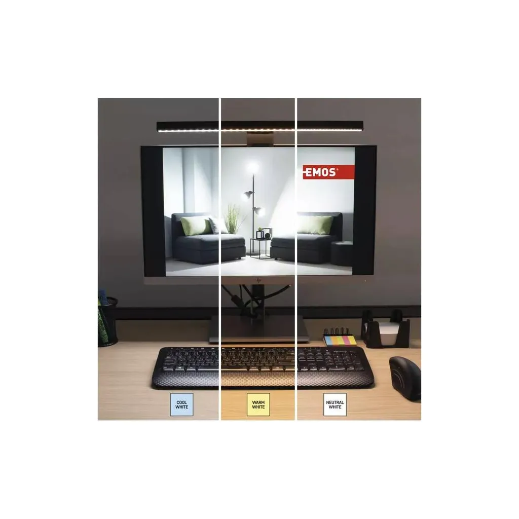 Lampe d'écran EMOS AVA Z7617 - Dites adieu aux reflets et à la fatigue - 13