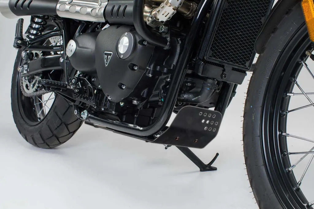 Évitez la casse moteur avec le sabot SW-Motech Protection moteur alu