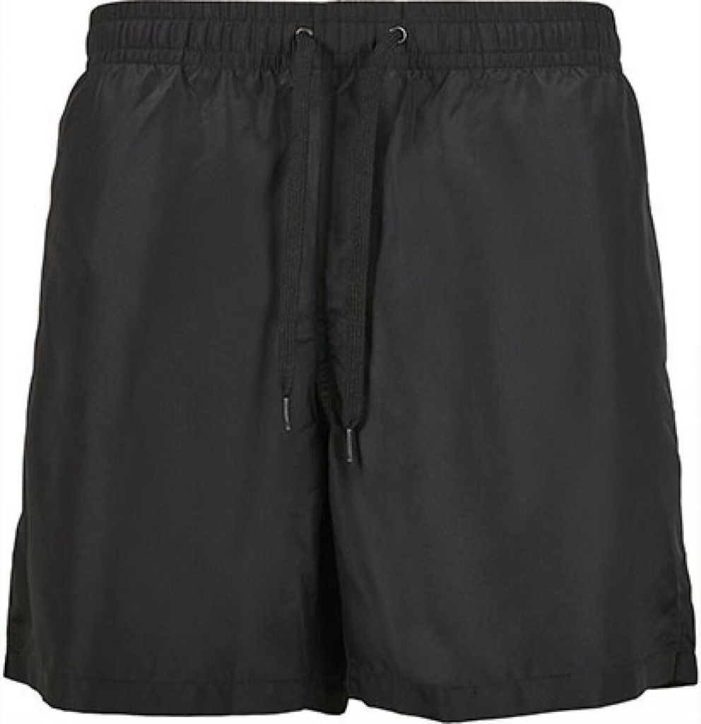 Build Your Brand BY153 | Herren Shorts Recycled Swim Shorts - Farbe: Black - Größe: 5XL