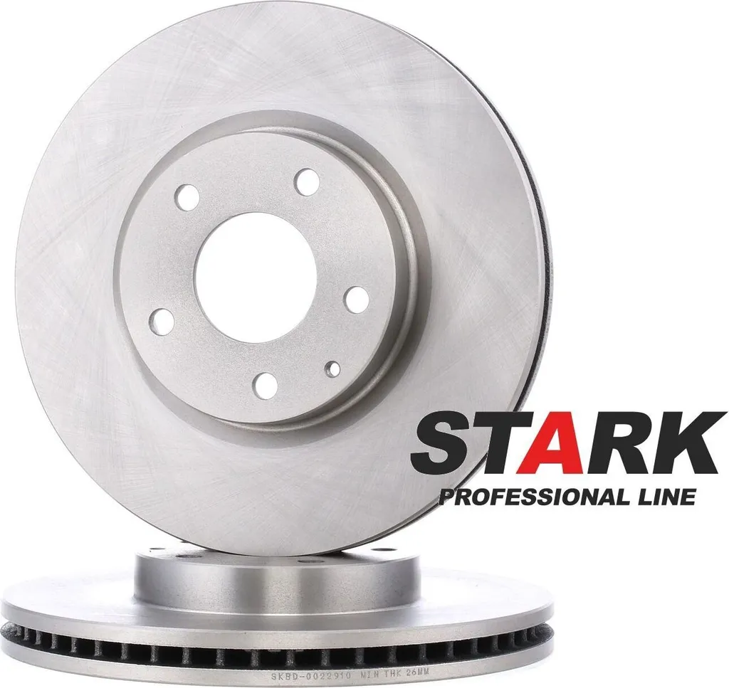 Disque de frein avant contre vibrations et bruits Mazda CX-5 et 6
