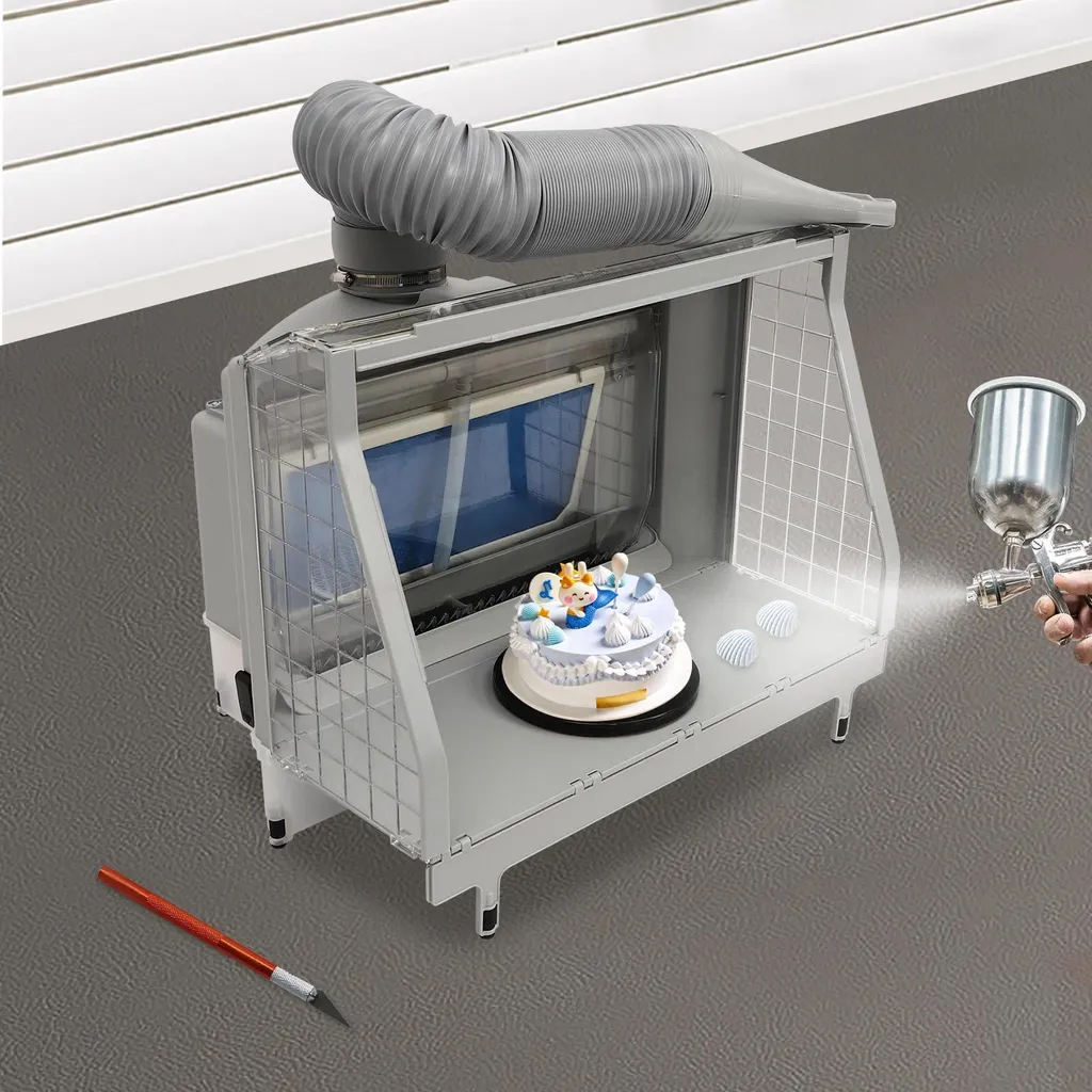 Cabine aspiration aérographe HS-E600 contre les odeurs et poussières