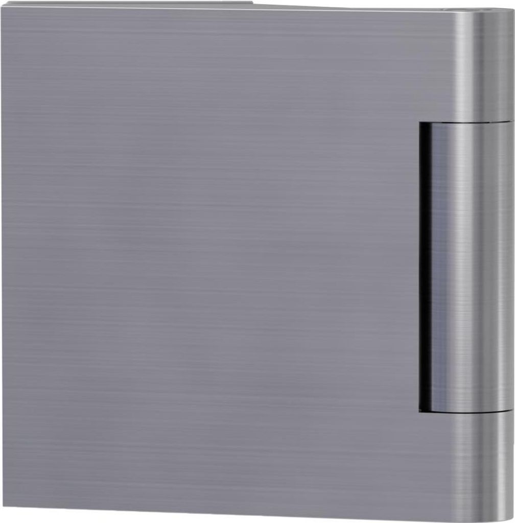 Griffwerk PURISTO 1.0 -Edelstahl Optik matt einzelnes Band von 3-tlg. Bandsatz