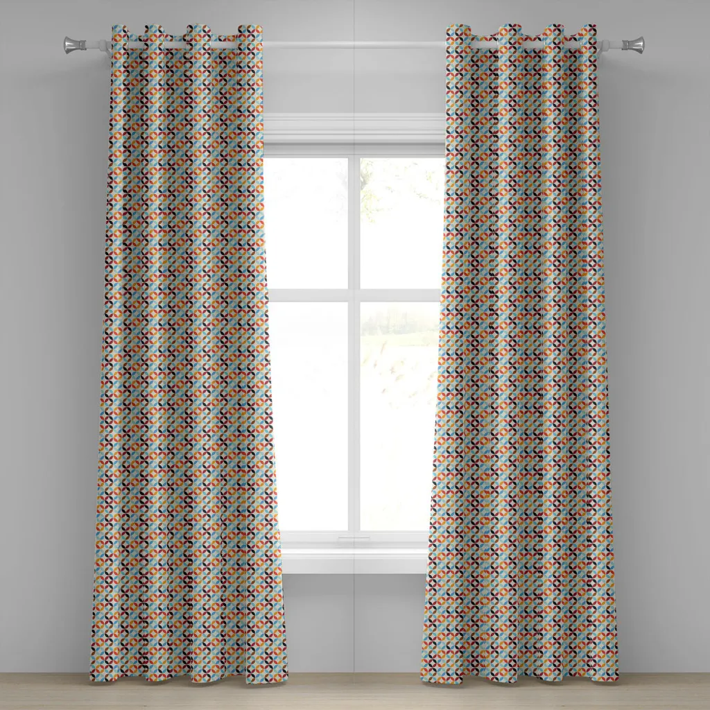 Tende Lavabili ABAKUHAUS 280x245: Cerchi Colorati per Casa Tua