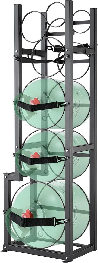 Châssis de réservoir de réfrigérant pour bouteilles 50 lbs et 30 lbs