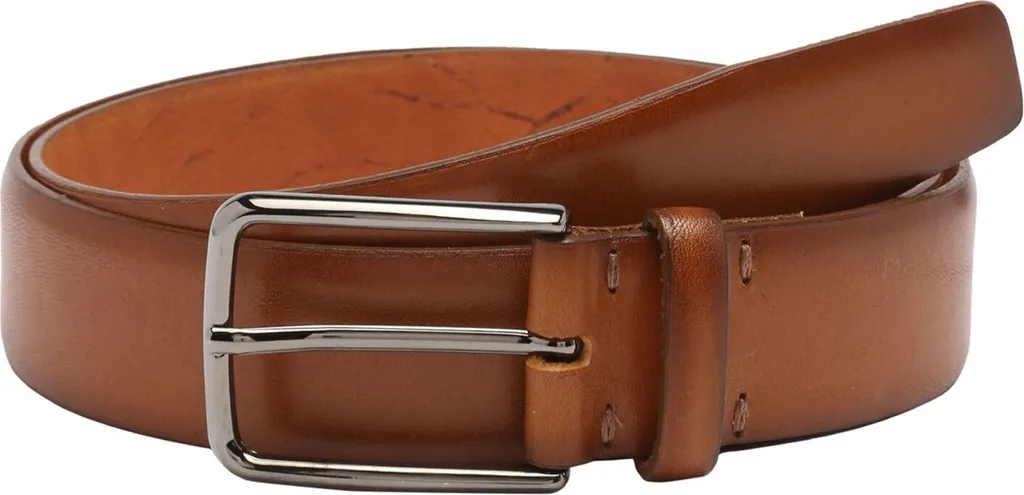 Cintura LLOYD Pelle Uomo 35mm W90 - Marrone Cognac Elegante