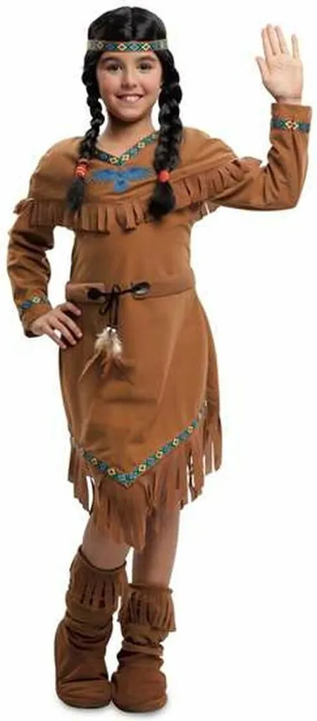 Costume Indiana Piccola Guerriera 12-24 Mesi Marrone - Spirito Libero