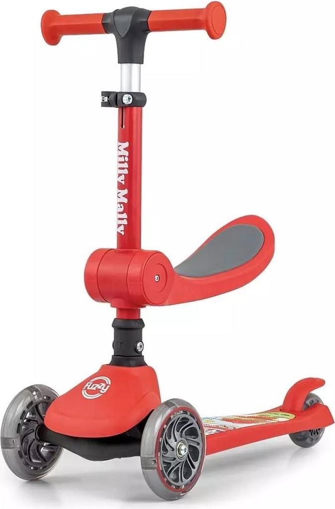 Milly Mally Scooter Fuzzy - Monopattino a tre ruote con Immagine del prodotto 