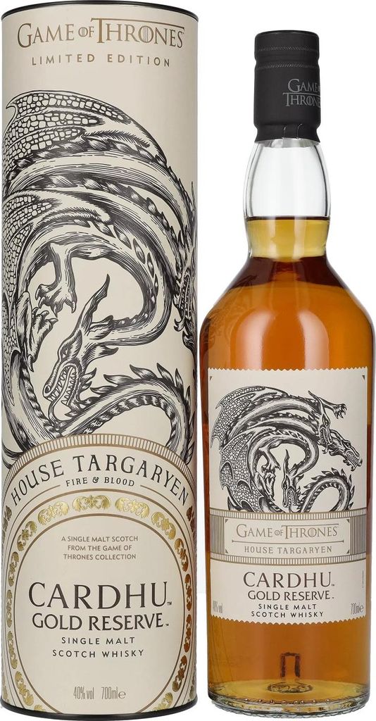 Cardhu Gold Reserve GAME OF THRONES House Targaryen Single Image du produit 