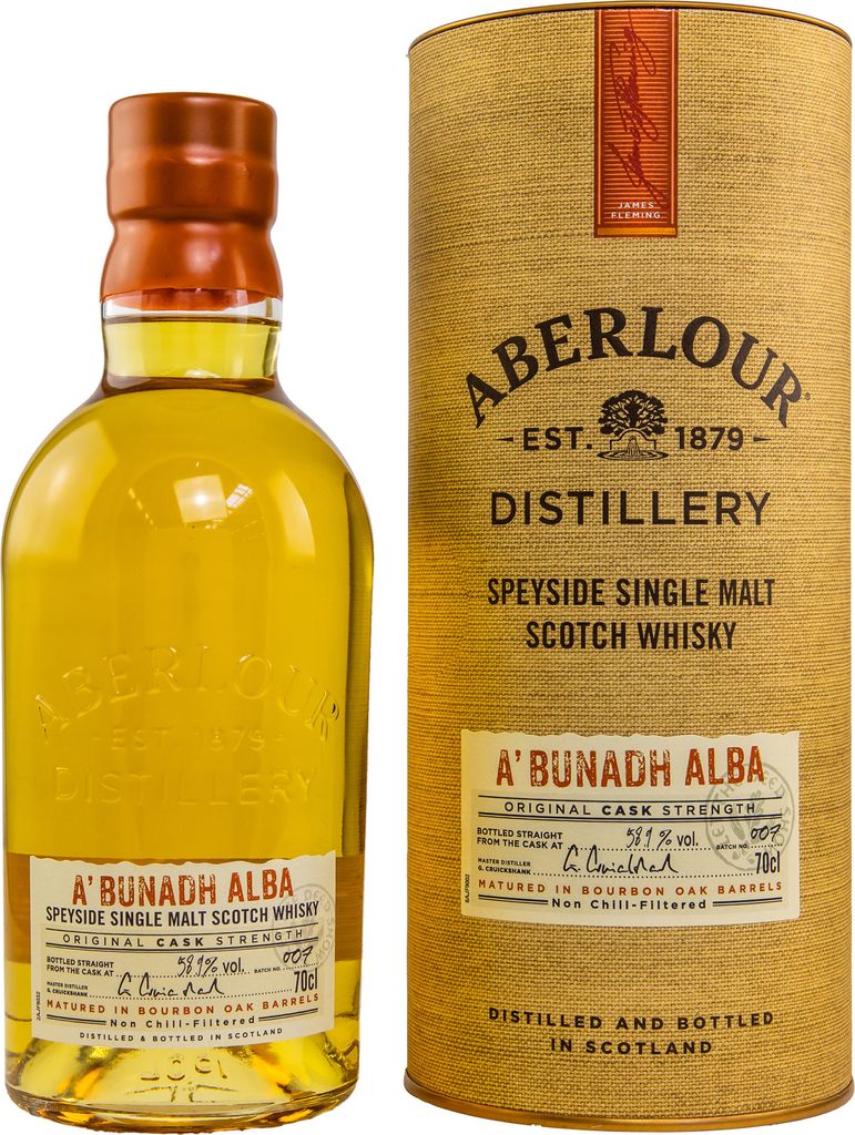 Aberlour Abunadh Alba + Box 700ml 58,9% Vol.