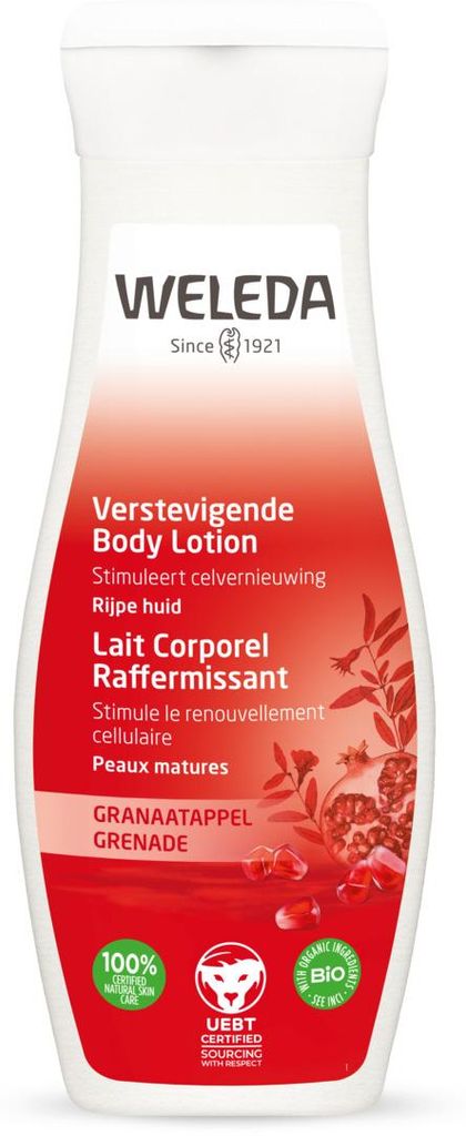 WELEDA Granaatappel Verstevigende Bodylotion (200 ml) Productafbeelding 