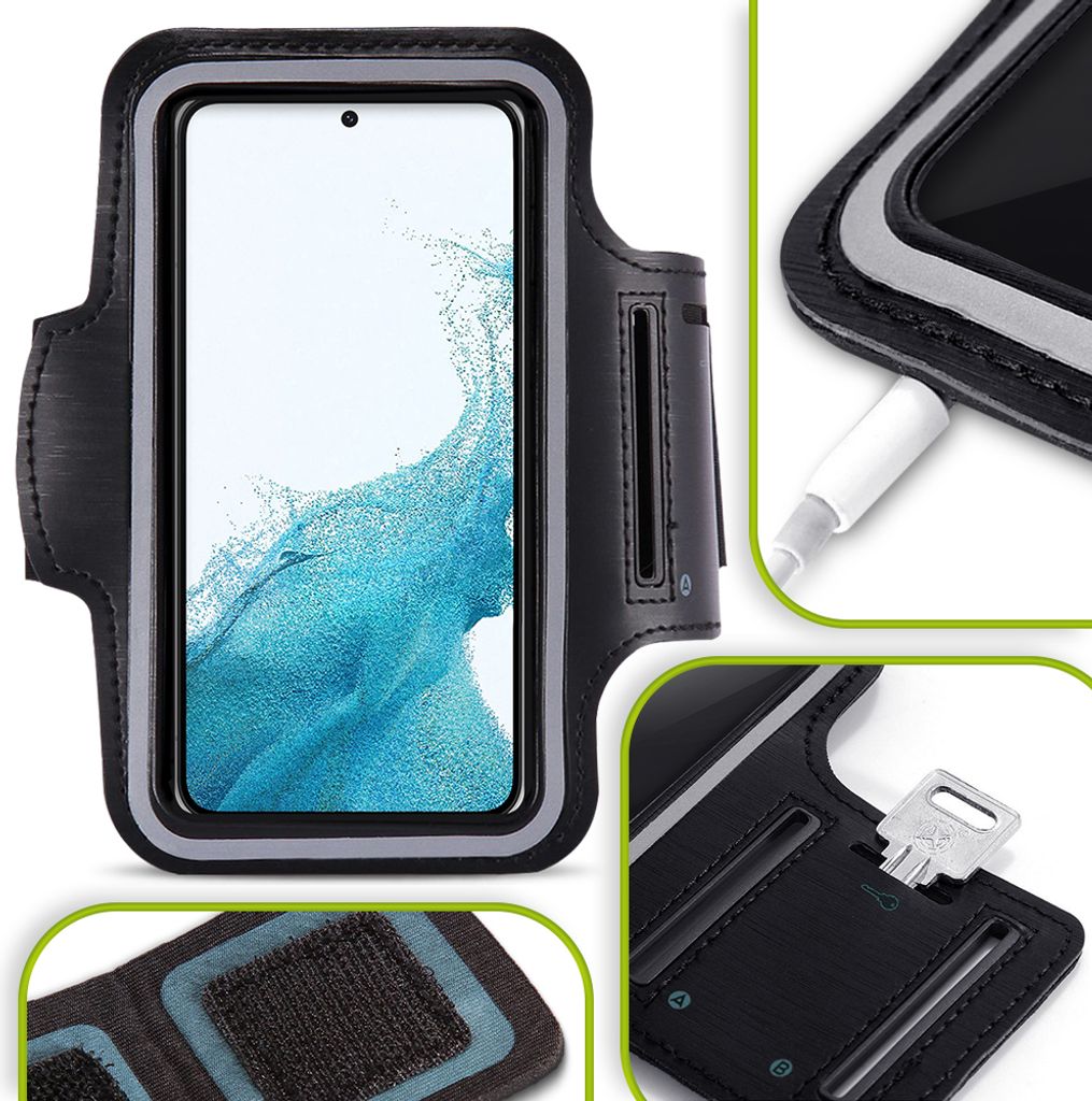 Sportarmband für Samsung Galaxy S24 Plus Armtasche Jogging Hülle Fitness Tasche