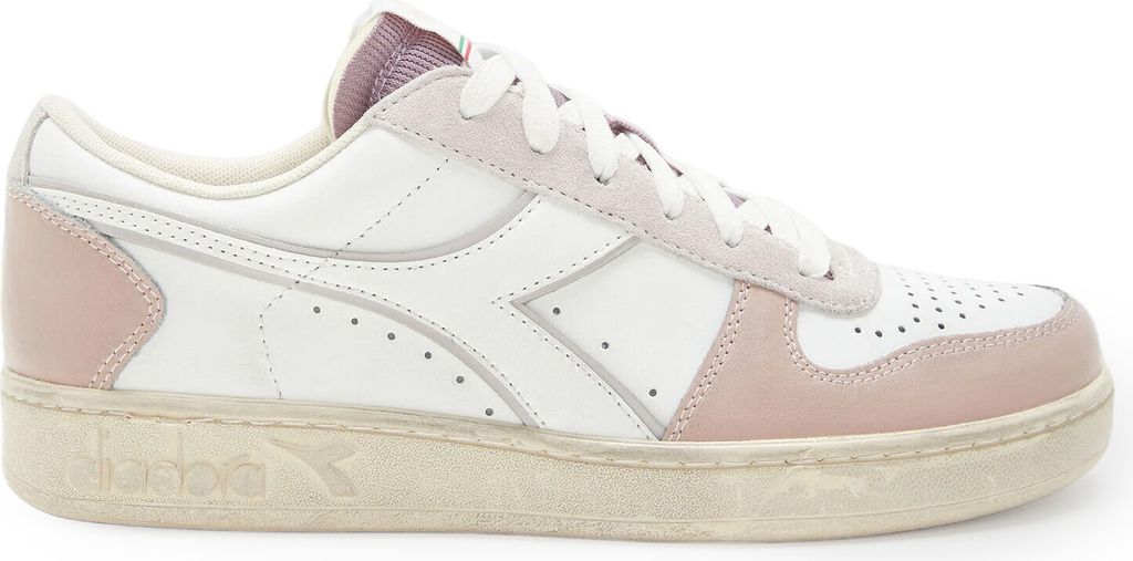 Schuhe Diadora 178737 Magic Basket Low Icona Wn Grau/Lila