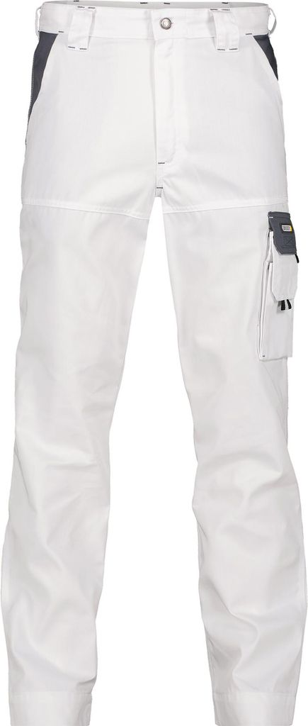DASSY werkbroek NASHVILLE, maat 58 PLUS, wit/grijs Productafbeelding 