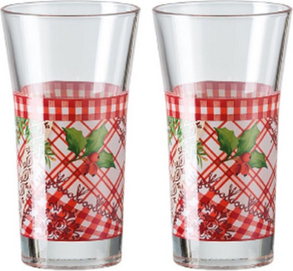 Hutschenreuther 48651 Märchenwald Set 2Latte Macchiato, Glas, dekoriert
