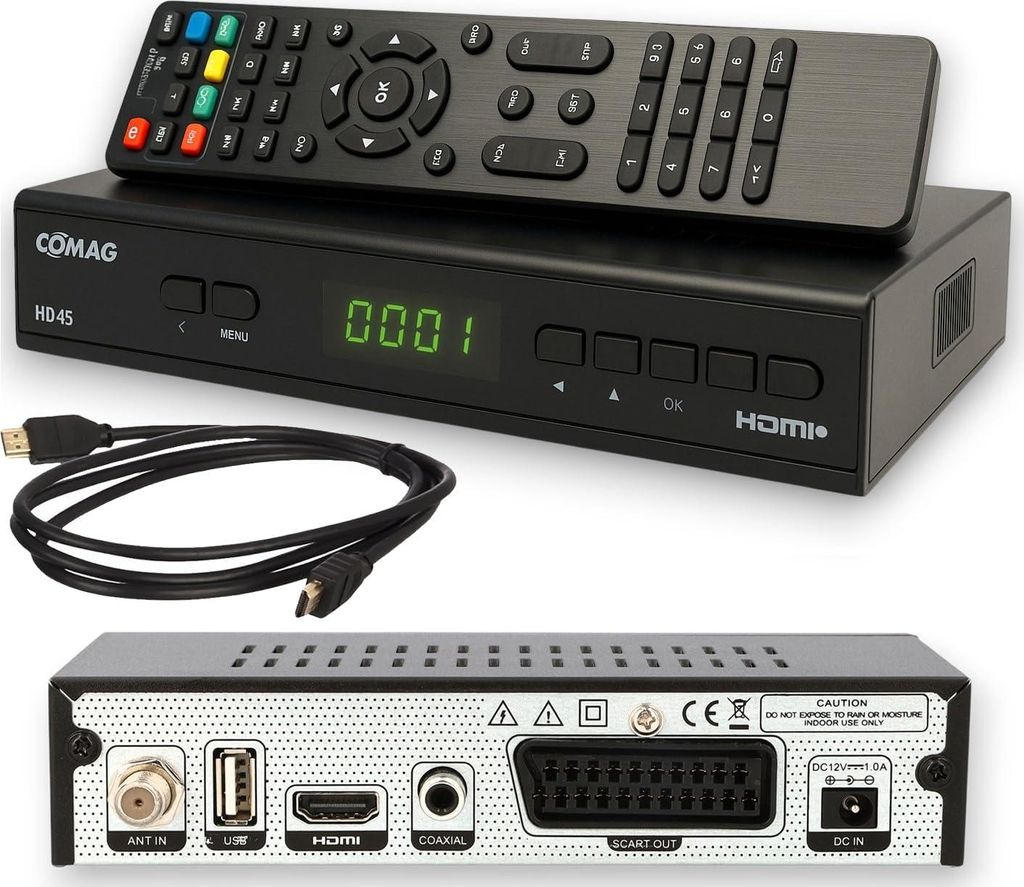 COMAG HD 45 digitaler HD SAT Receiver (HDTV, DVB-S2, HDMI, Produktbild 