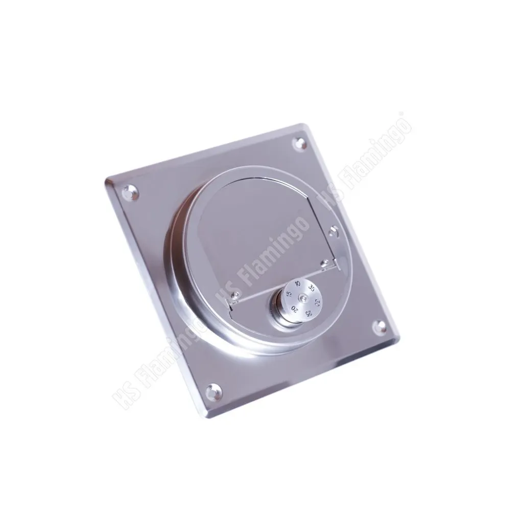 Modérateur de Tirage Carré 14x14cm DARCO pour Conduit de Fumée Inox