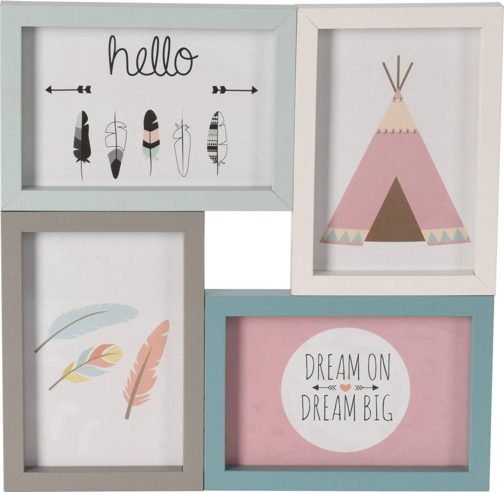 Galeria ramek na zdjęcia 10 x 15 cm, MDF, kolorowa Zdjęcie produktu 