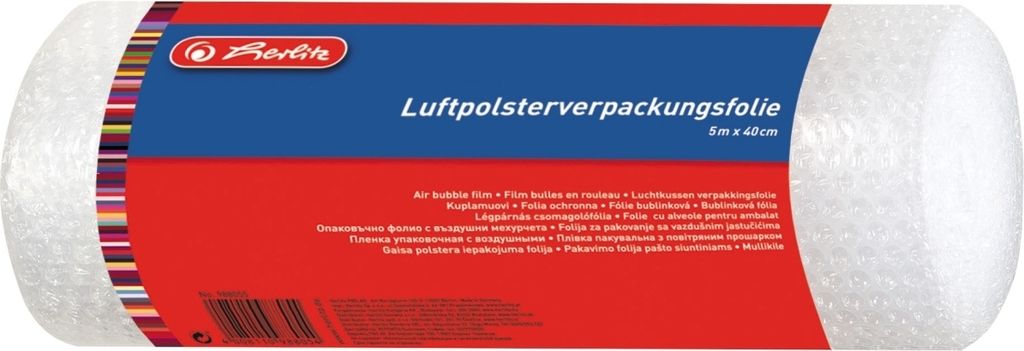 Luftpolsterfolie 40cm x 5m Packung mit 30 Stück