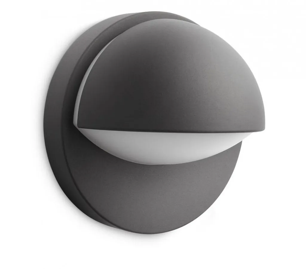 Applique Murale Philips June IP44 - Solution Anti-Corrosion pour Extérieur