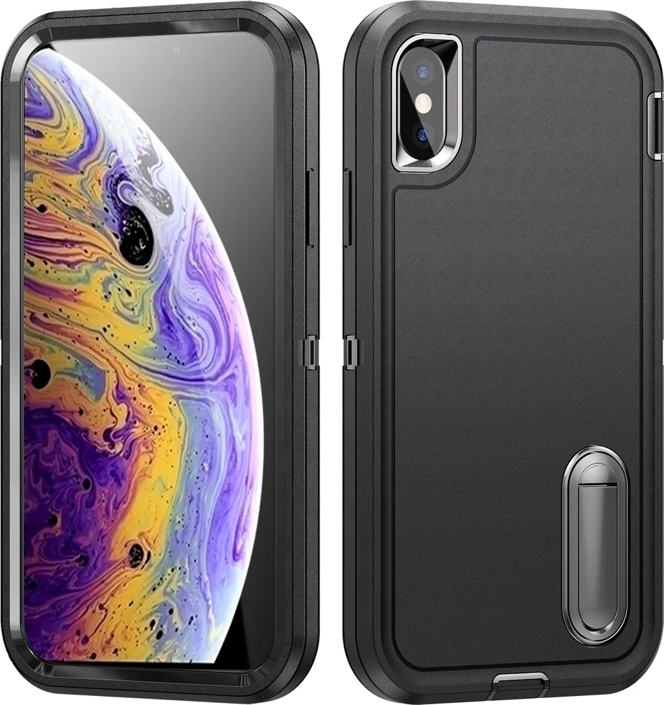 Cover iPhone XS / X con Supporto: La Sicurezza che la Tua Famiglia Merita