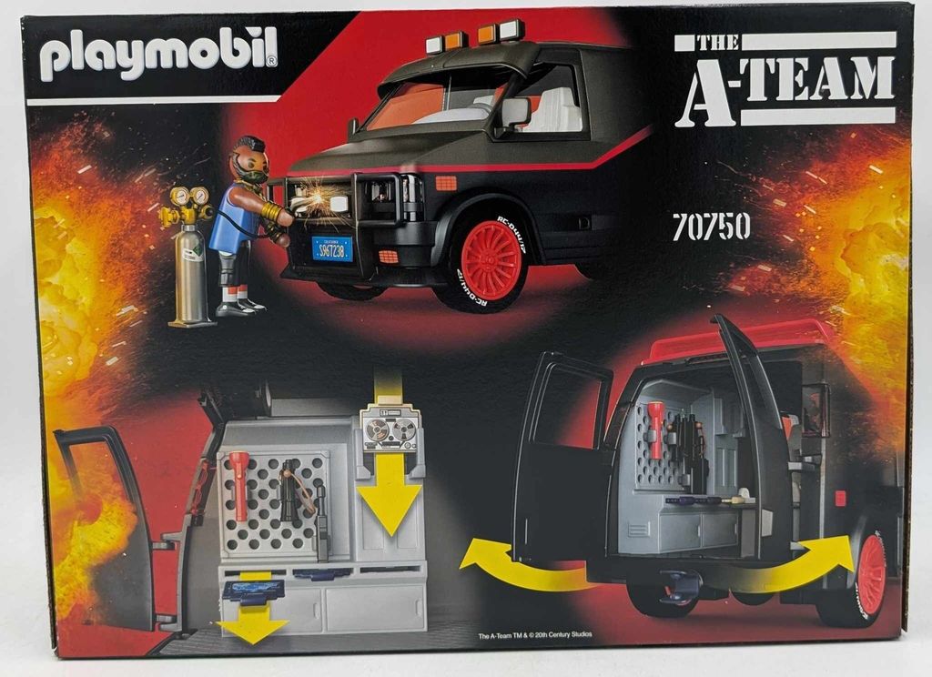 PLAYMOBIL Movie Cars 70750 The A-Team Van Produktbild 
