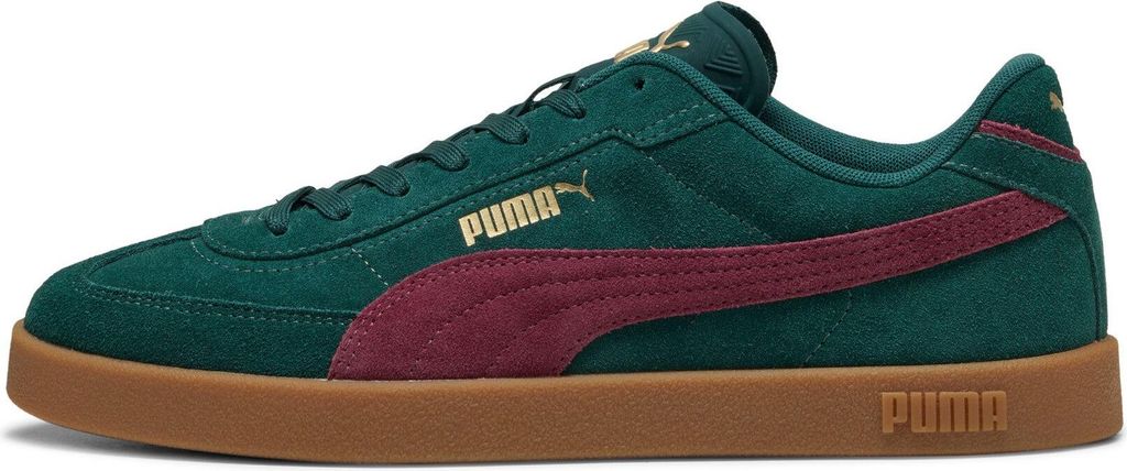 Puma Club II Era Suede Green Terrain-Ruby Shimmer Größe EU Produktbild 