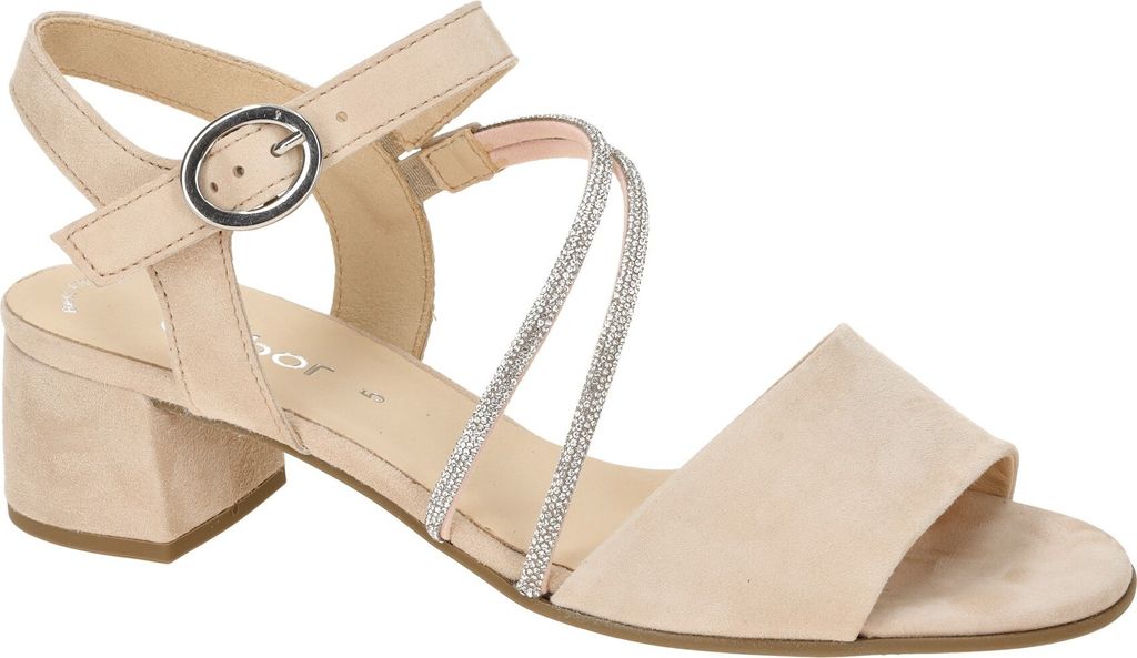 Gabor Komfort Sandalen Damen 31383039383539 Beige 40 EU