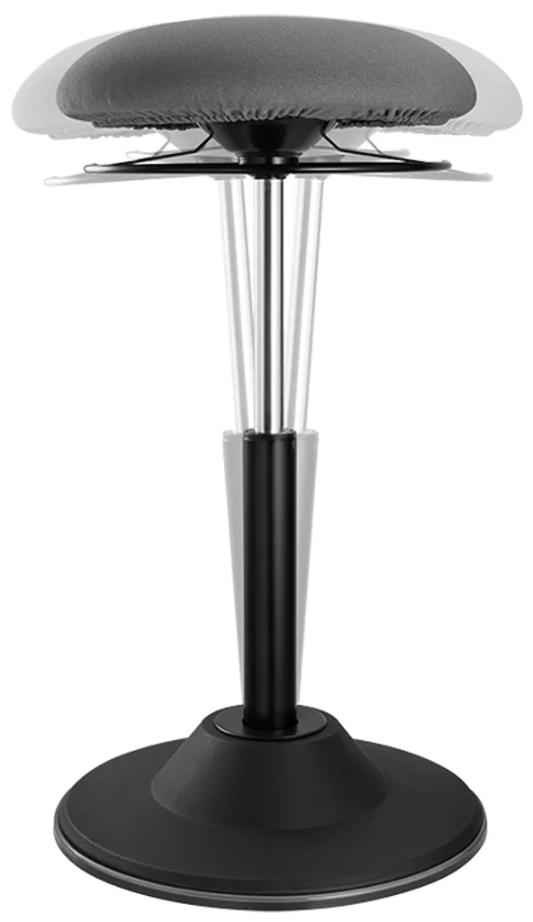 Tabouret de bureau ergonomique réglable Logilink de 113 kg