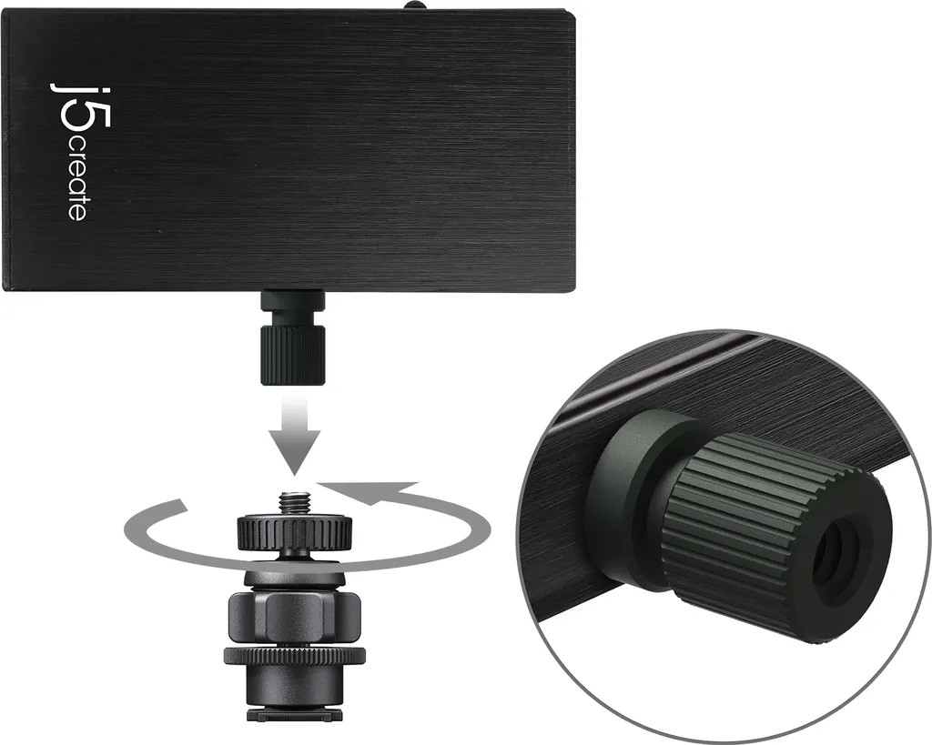 Interface de Streaming HDMI vers USB-C j5create JVA02-N pour Live et Vlog - 8