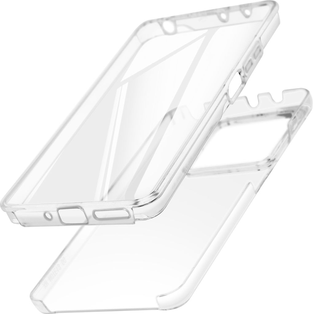 Avizar, 360 Rundumhülle für Redmi Note 13 5G, weiche Vorderseite, Transparent