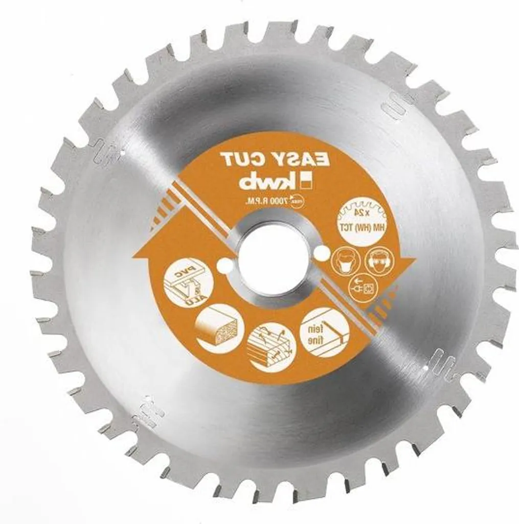 Disque de coupe multi-matériaux 350mm résistant aux clous bois et métal