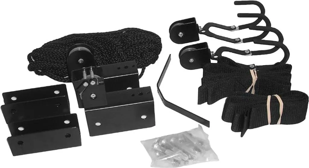 Support de rangement plafond pour kayak et échelle charge max 120 kg